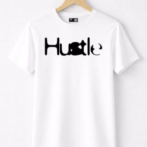 Men’s White Graphic Oversized T-Shirt