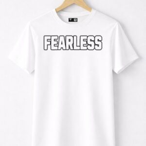 Men’s White Graphic Oversized T-Shirt