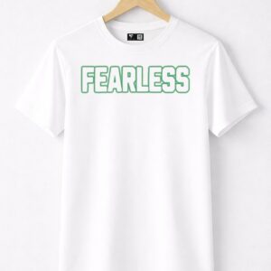 Men’s White Graphic Oversized T-Shirt