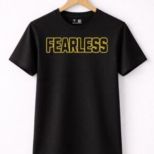 Men’s Black Graphic Oversized T-Shirt