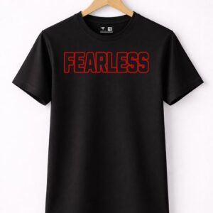 Men’s Black Graphic Oversized T-Shirt